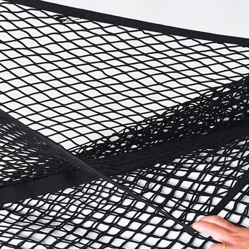Highly Elastic Cargo Net Heavy Duty Elastic Cargo Net Mesh Organizer For Trunk Moving Shelf Ceiling Road Outdoor