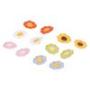 24pcs Elastic Pet Hair Tie Decorative Flower Hair Tie Reusable Dog Hair Tie  Party Decoration