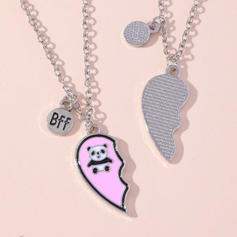 Letters Best Firends Friends Necklace Fashion Friendship Girlfriends Pendant Female