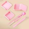Beads Crafting Tray Kit Craft Tool Set Sturdy High Efficient Organizer for DIY Art