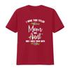 Womens I Have Two Titles Mom Aunt Mothers Day Mama Aunty Women T Shirt Vintage Washed Streetwear Versatile Comfortable Homme