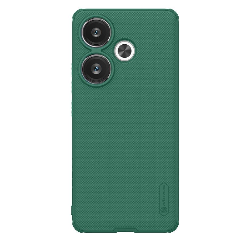 

Nillkin для Xiaomi Poco F6 Pro / F6 / F5 Pro / F5 5G Чохол Super Frosted Shield Ультратонкий Жорсткий ПК Чохол Матовий 360 Чохли for Poco F6 Pro 5G зелений