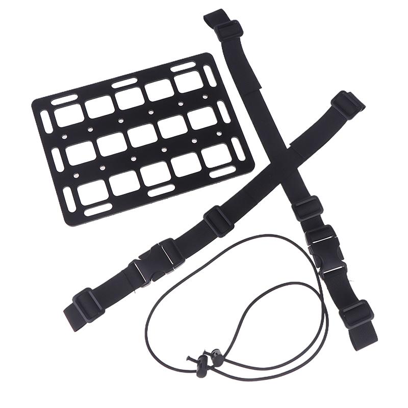 Motorcycle Molle Panel For Trunk Storage Metal Waterproof Tactical Universal Side Box Organizer Modular Storage