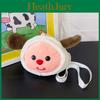 Loopy Cute Plush Bear Mini Crossbody Bag With Zipper Closure For Daily Use