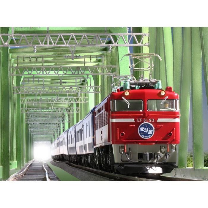 KATO HO Gauge EF81 Hokuto Star Color 1-321 Railway Model Electric Locomotive