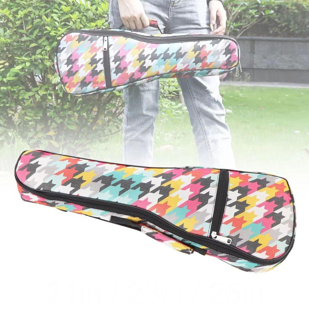 Vodotěsný Malý Kytarový Batoh Oxford Cloth Dětská Taška na Hudební Nástroj Taška na Ukulele