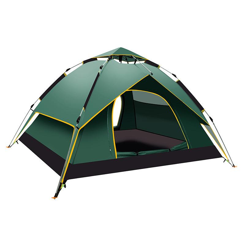 Automatic Tent 3-4 Person Camping Tent,Easy Instant Setup Protable Backpacking for Sun Shelter,Travelling,Hiking