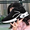 Autumn and Winter Women's Shoes Black Velvet Sports Shoes Casual Running Soft Sole Light Travel Shoes Single Shoes