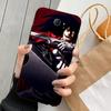 Kryt na telefon s motivem anime Hellsing Alucard s ventilátorem pro Samsung Note 9 10 20 Plus Pro Ultra J6 J5 J7 J8 měkký černý kryt na telefon