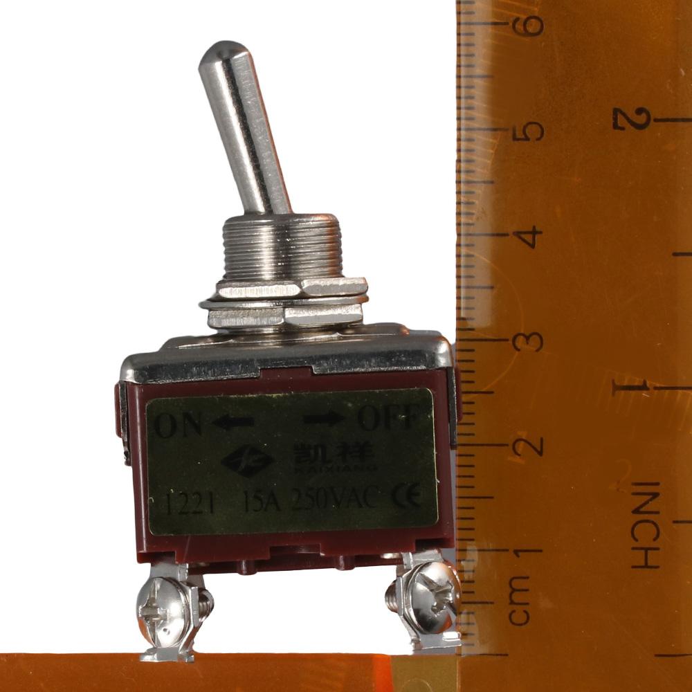 DPST Miniature Toggle Switch ON/OFF Switch Parts Heavy Duty Rocker Switch  Car Dash