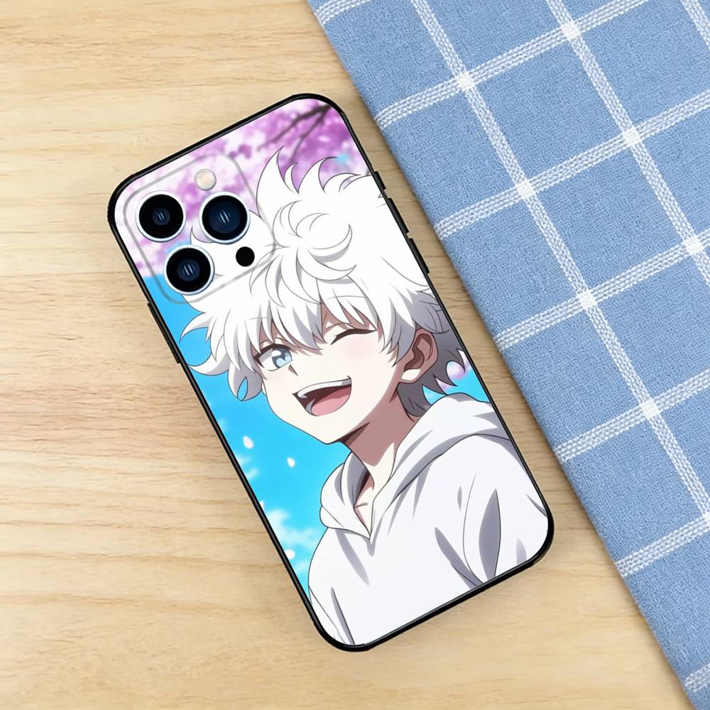 Killua HunterXHunter Case For iPhone 17 16 15 14 13 12 11 Pro Plus Air Max Mini E Soft Silicone Cover