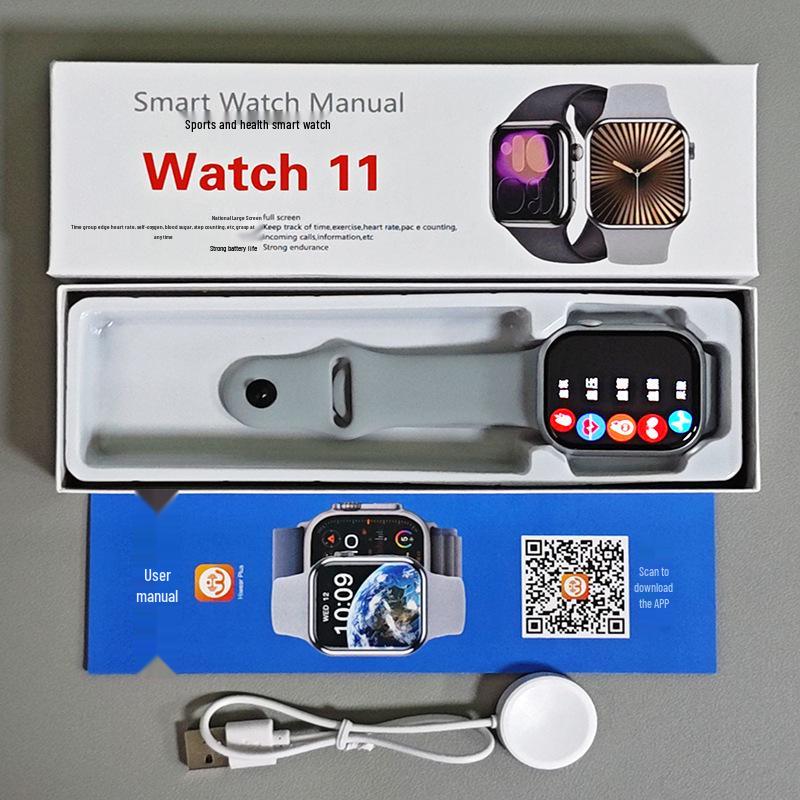 Ceas inteligent sport pentru bărbați Huaqiangbei S9 cu apelare Bluetooth, monitor de ritm cardiac și tensiune arterială