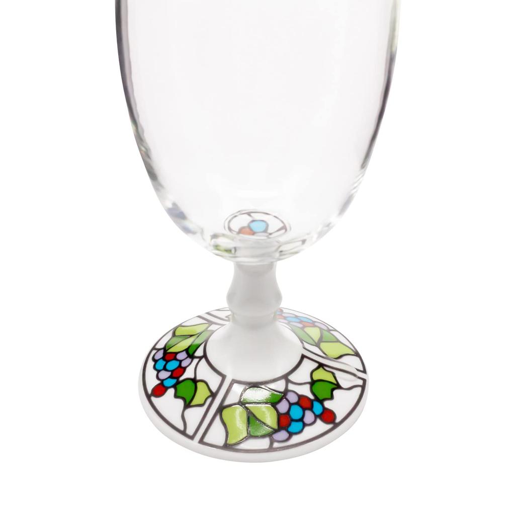 Toyo Ceramics Arita Ware Roman Glass Beer (Gift Boxed) Beetroot Grape 940754