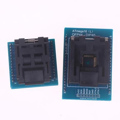 Tqfp32 To Dip28 Tqfp44 To Dip40 Avr Programmer Adapter Chip Test Socket Burning Seat Integrated Circuits