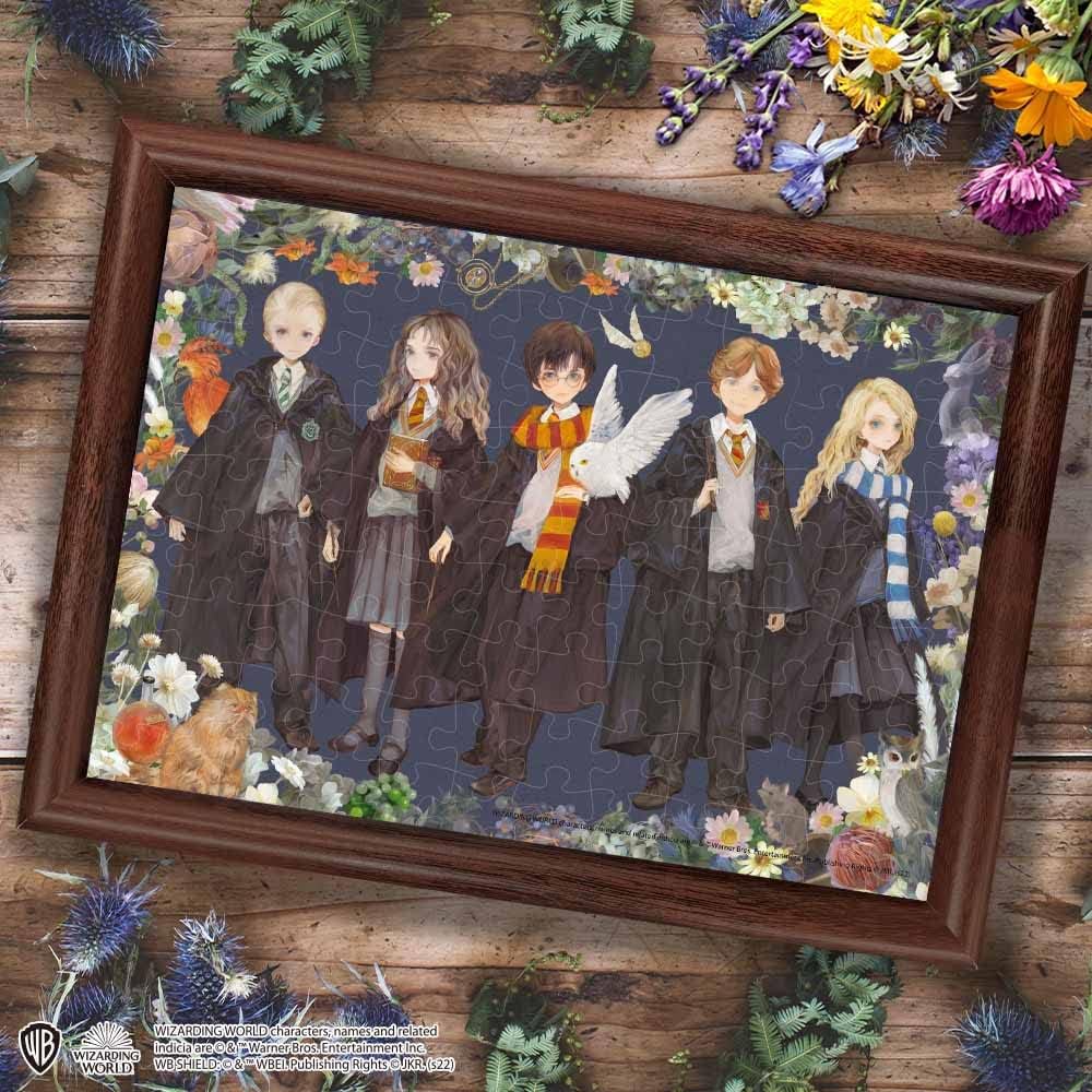 Tenyo Harry Potter Puzzle 108 Pieces with Glue and Spatula 18.2x25.7cm Jigsaw Game