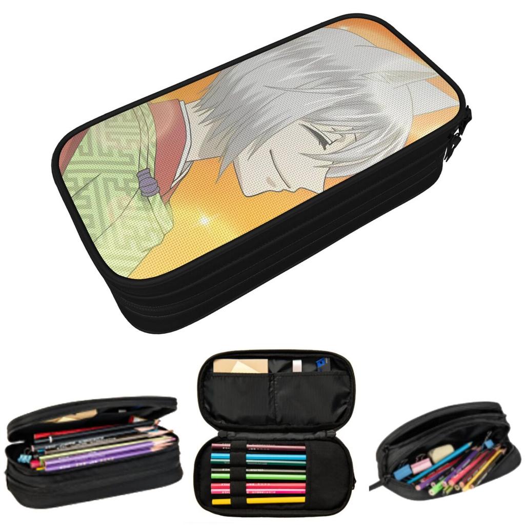 Anime Kamisama Kiss Nanami Tomoe Pencil Case for Students School Pen Box Pencil Bag Stationery Supplies Pen Holder Bag
