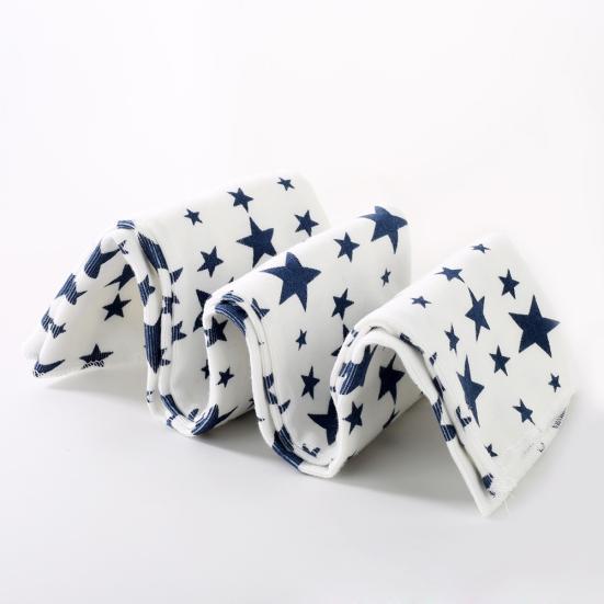 Stars Children's Cotton Neckerchief Kids Boy Girl Scarves Shawl Unisex Winter Knitting