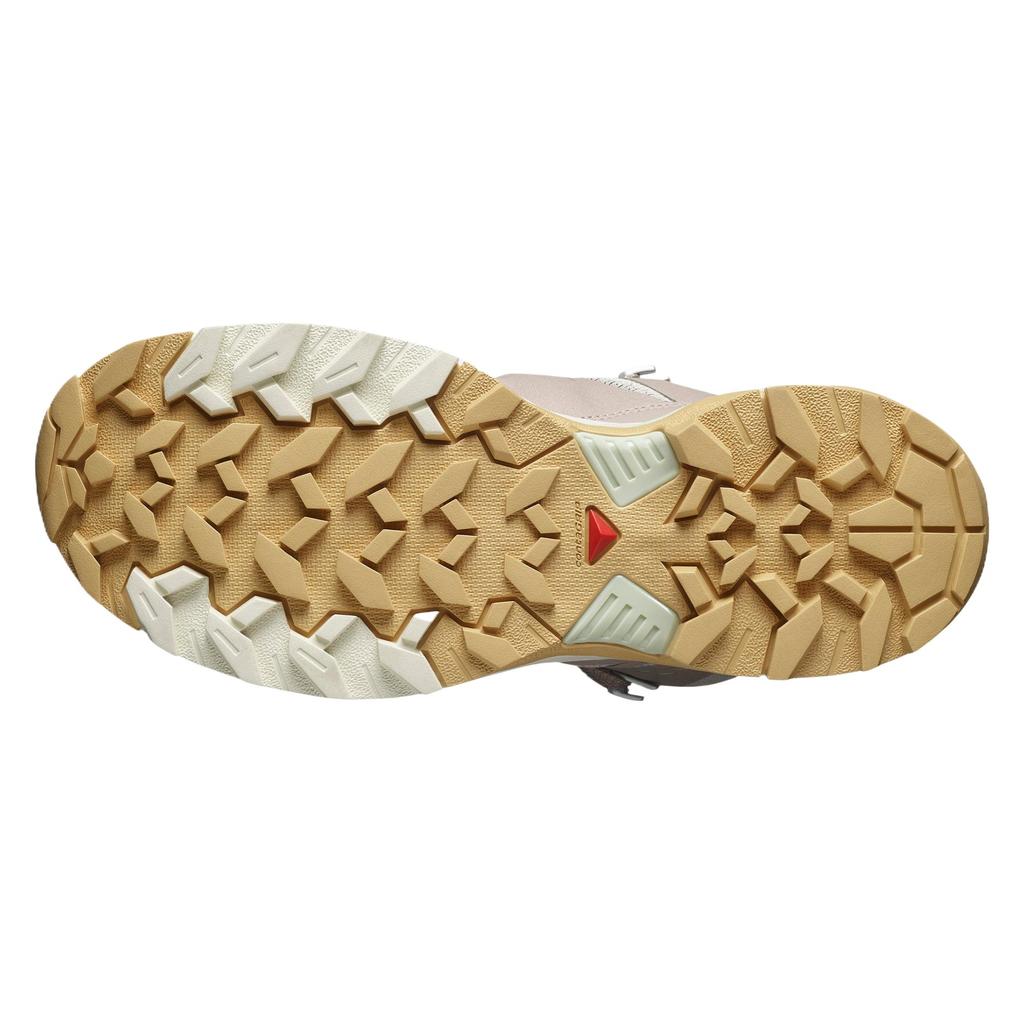 Salomon X Ultra 360 Edge Comfortable Versatile Waterproof Mid Hiking Shoes Unisex Hiking Shoes Pink Gray Green 478163