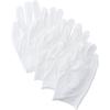 3 Pairs White Moisturizing Gloves Intensification Costume Gloves Work Gloves  Unisex