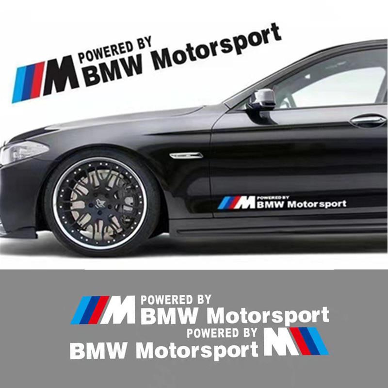 Hochwertiges Vinylmaterial Auto Tür Seitenstreifen Aufkleber Karosserie Dekor Aufkleber Sonnenschutz Aufkleber für BMW X1 X2 X3 X4 X5 X6