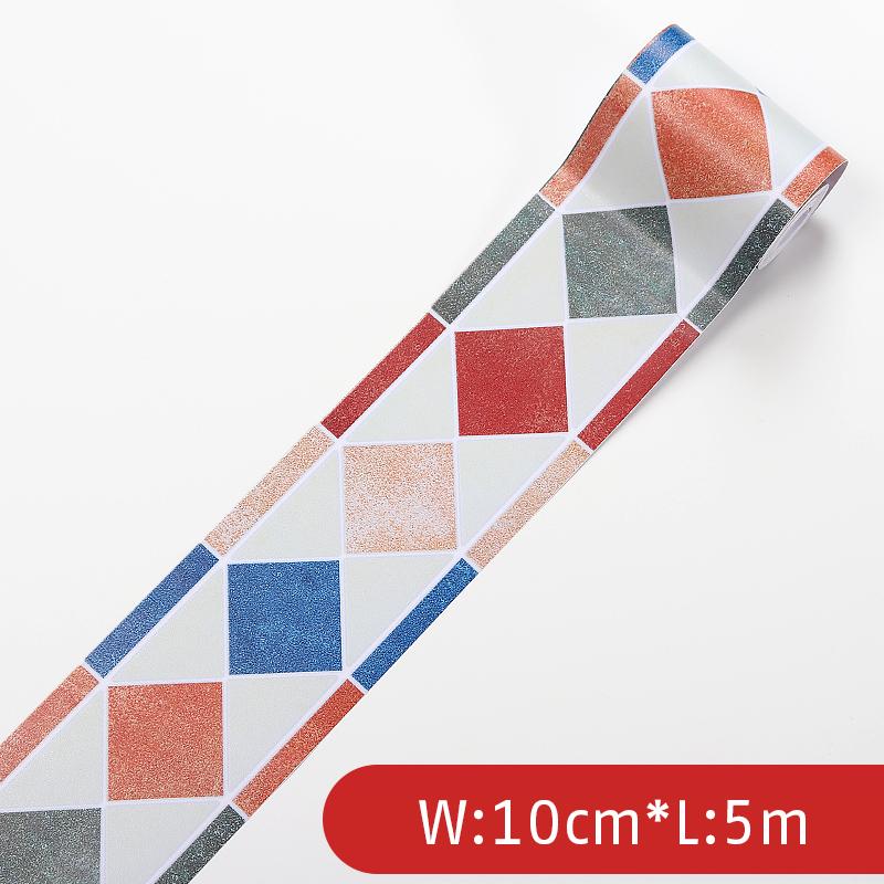 3/5M Self Adhesive Wall Skirting Border Sticker PVC Kitchen Cabinet Cupboard Waterproof Baseboard Wallpaper Wall Sticker