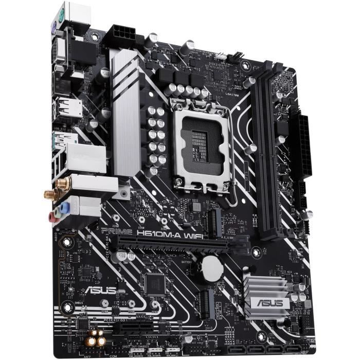 Carte Mère - ASUS - PRIME H610M-A WIFI - Intel H610 LGA 1700 Micro ATX