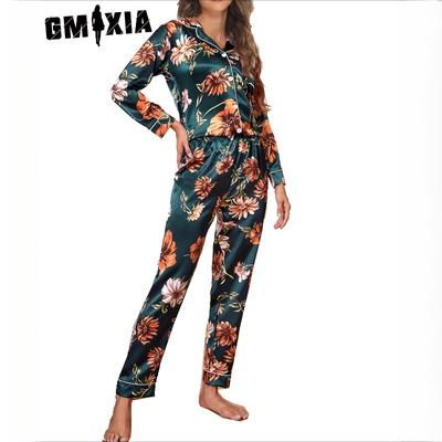 Damen Homewear Set Cardigan Langarm Herbst Pyjama