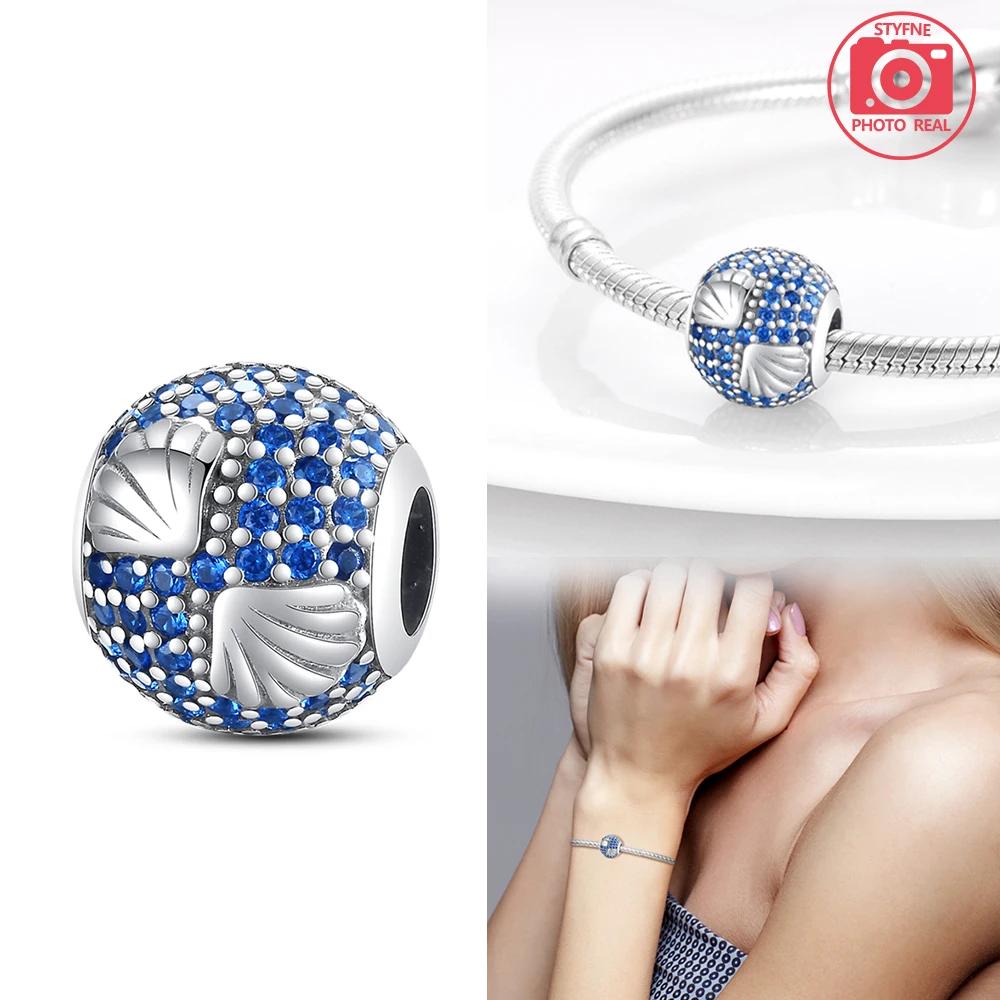 New Copper Colors Marine Shell Luminous Pendant Fit Copper Colors Original Bracelets Diy Birthday Jewelry Gift