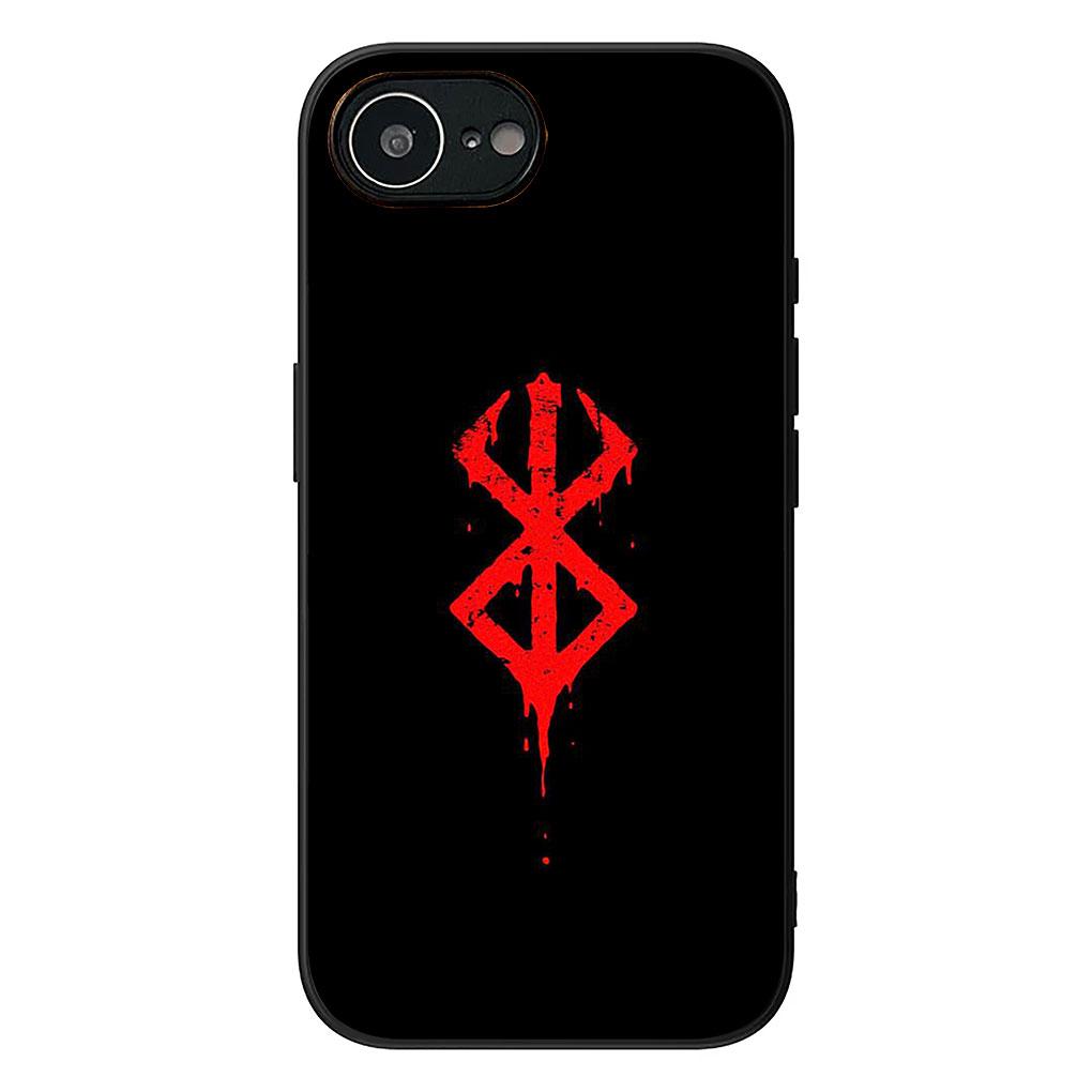 Soft Cover for Samsung Galaxy S25 S24 S23 FE Plus Ultra S7 Edge A16 A15 5G S25+ Coque Phone Case Berserks Guts Cartoon