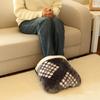 Creative Soft Foot Warming Mat Insulation Comfortable Warm Feet Shoes Not Charging Double Feet Foot Warmer Home Office