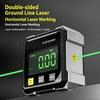 Inclinometru Digital cu Laser Verde Unghiular Professional de Înaltă Precizie pentru Dulgherie Construcții Proiecte de Îmbunătățire a Casei Măsurare