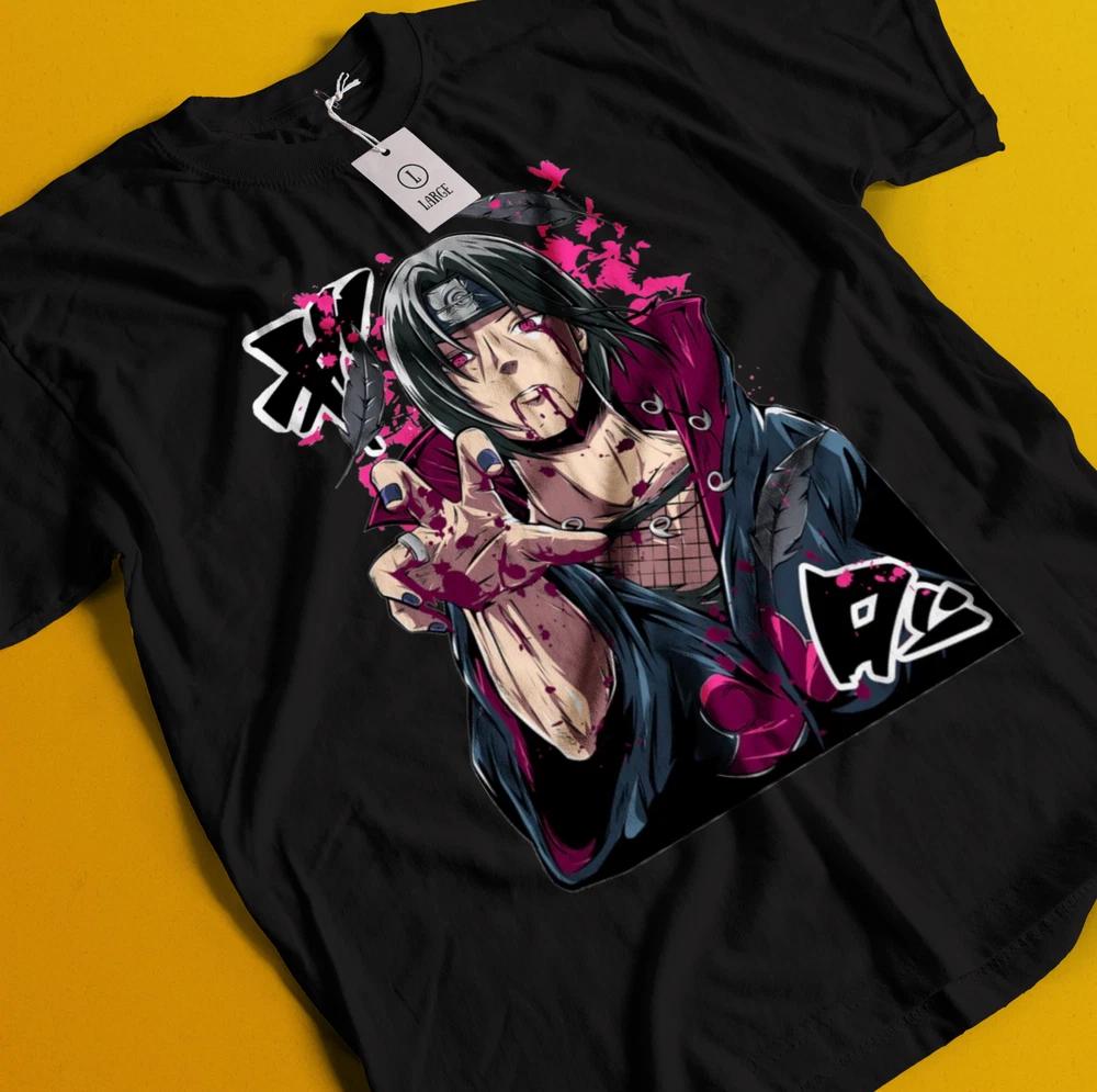 Itachi Uchiha TShirt Naruto Tshirt Jiraya Shirt Madara Kakashi Hinata Anime Tee S