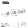 ZNMW Adhesive Mop and Broom Holder