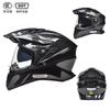 New National Standard Motorcycle Helmet Universal-sex Rally Double Lens Full Cross-country