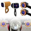 Waterproof Wireless Motorcycles Stereo Speakers 2 Inch Handlebar Mount MP3 Music Player AudioAmplifier System