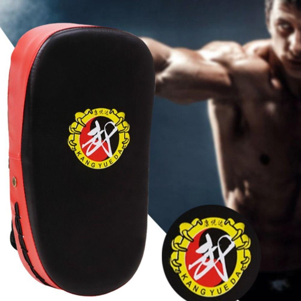 Thickened Karate Punching Pad Curved Boxing Kick Target Professional Punching Shield Pad  Kids