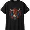Yak Glowing Wildlife Mens Womens T-Shirt Animal Unisex Novelty Gift Tee Funny