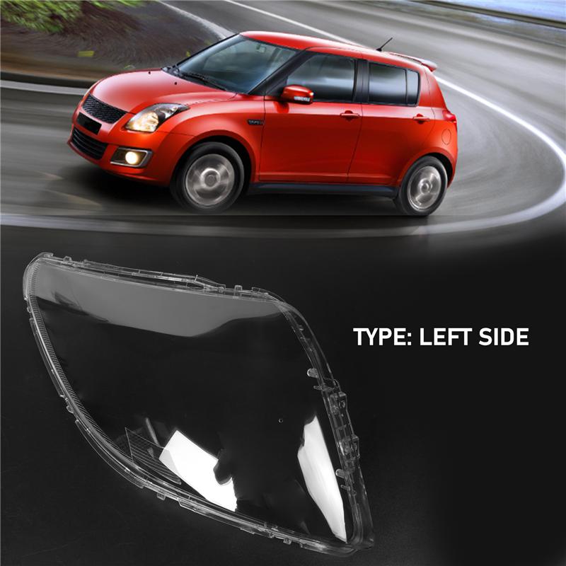 Car Headlight Lens Cover Transparent Headlight Shell For Suzuki Swift 2005 2006 2007 2008 2009 2010 2011-2016