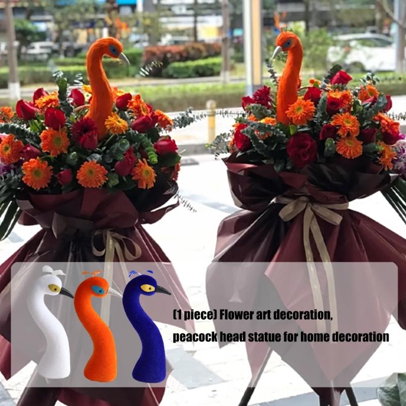 Foam Bird Sculpture Perfect For Wedding And Elegant Home Decoration Display Ornament