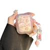 ins girl heart pink rabbit for AirPods Pro protective case apple 1 generation 1 wireless earphone case silicone