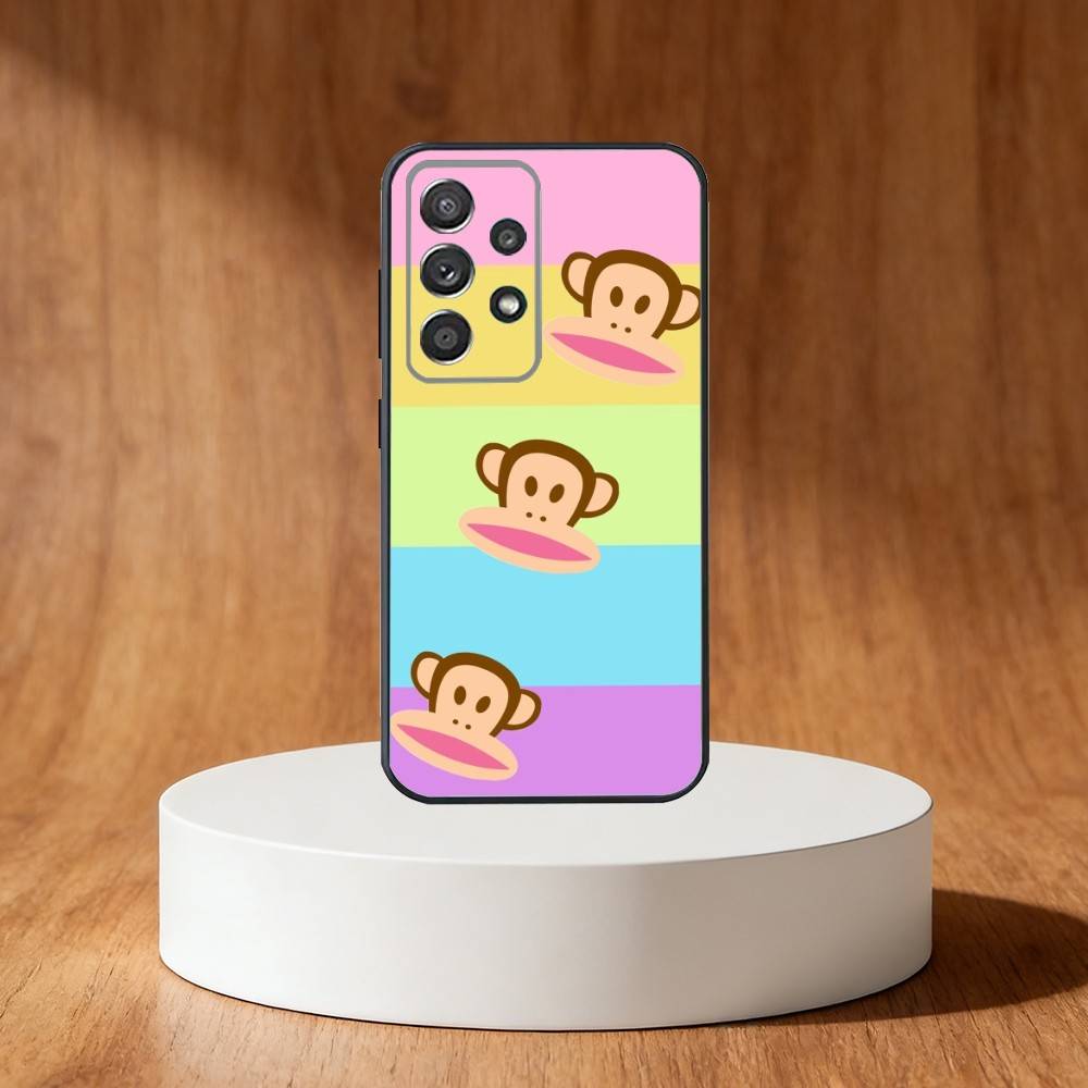 

P-Paul F-Frank Phone Case For Samsung S25,S24,S21,S22,S23,S30,Ultra,S20,Plus,Fe,Note,10,9,5G Black Cover Samsung S20fe