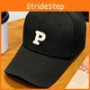 The P Letter Embroidery Mens Summer Sun Protection Baseball Cap Breathable Hat
