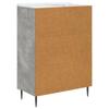 Sideboard Concrete Grey 66 x 34.5 x 91.5 cm Engineered Wood