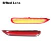 For Nissan X-trail T32 Rogue Qashqai J11 Leaf Pathfinder For Infiniti Q50 QX60 JX35 LED Rear Bumper Reflector Lights Tail Lamps