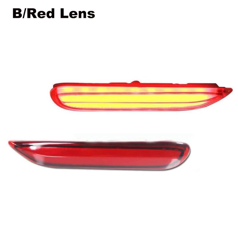 For Nissan X-trail T32 Rogue Qashqai J11 Leaf Pathfinder For Infiniti Q50 QX60 JX35 LED Rear Bumper Reflector Lights Tail Lamps