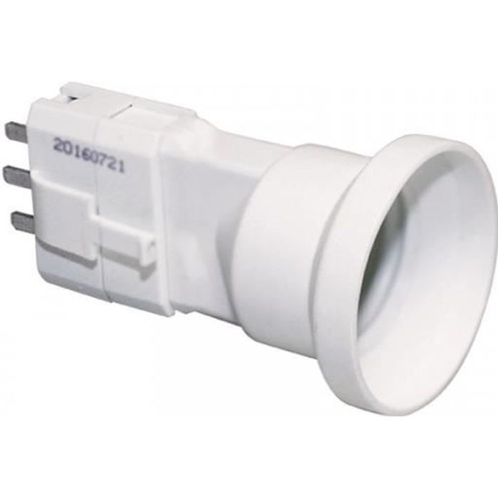 Eur'ohm - fiche dcl douille e27 combinée (62103)