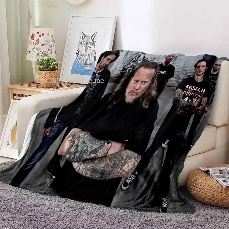 Germany Bhse Onkelz Flannel Throw Blanket Lightweight  Warm Perfect for Sofa Bed Office Car or Knee Pads