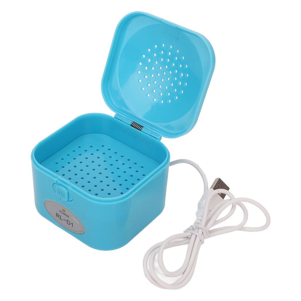 İşitme Cihazı Kurutucu Nem Alıcı Elektronik Partner Sabit Sıcaklık Otomatik Kurutma Sistemi Mavi