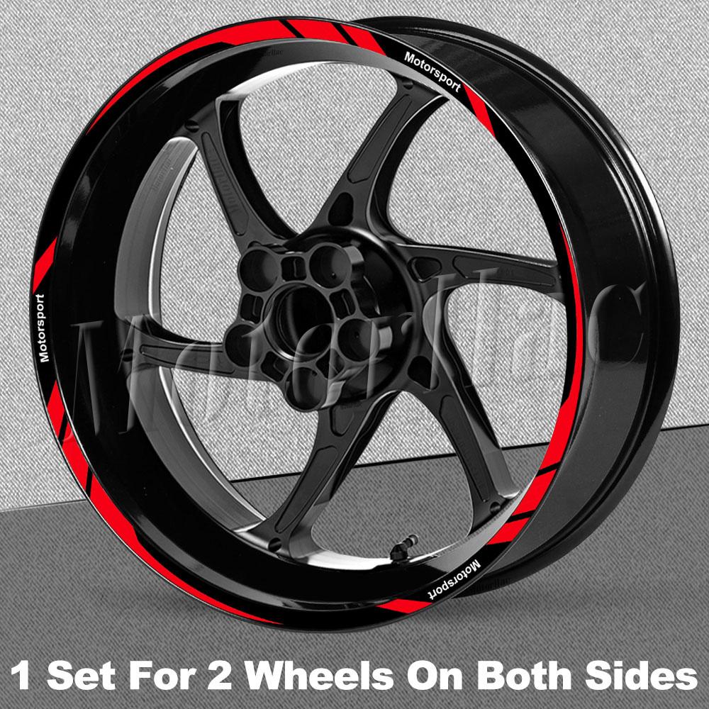 Motorcycle Wheel Sticker 17'' Rim Decal Stripe Tape Accessories For S1000XR/RR F900/800R S1000R F900XR Nine T R 1200R G310R