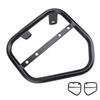 Motorcycle Side Trunk Bag Bracket Extra Storage Iron Motorcycle Side Mount Luggage Shelf for Scrambl